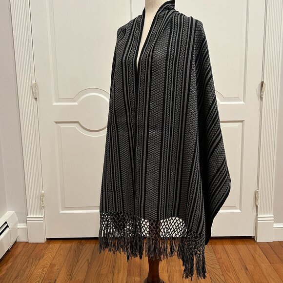 Traditional Mexican rebozo from Oaxaca Mex. Mexican shawl! - Picture 6 of 8